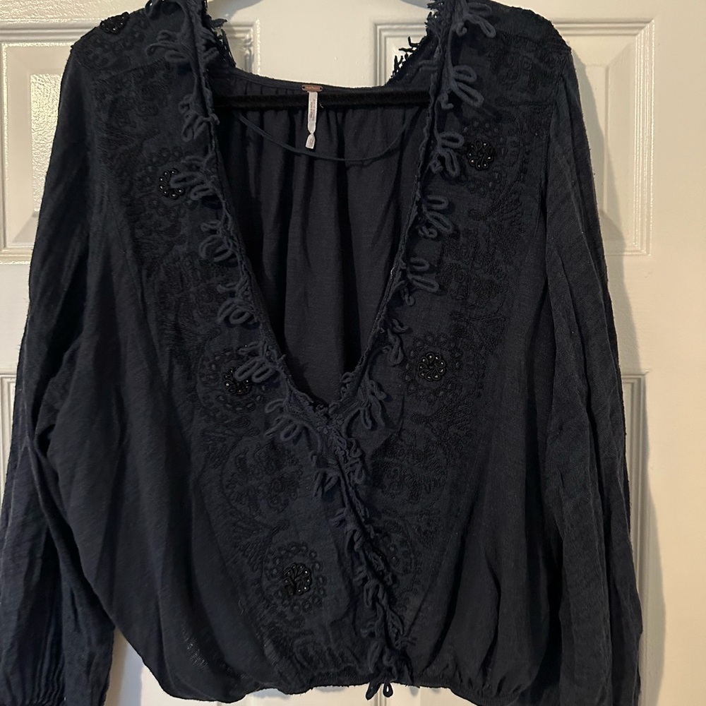 Free People Bohemian Blouse
